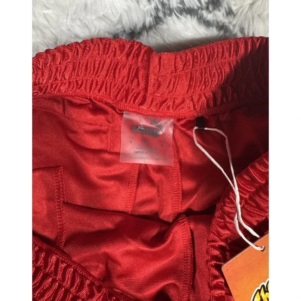 PUMA Hoops x Cheetos Basketball Shorts Red Orange Men's Sz S *NEW* 625871-01 $70